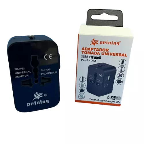 ADAPTADOR TOMADA UNIVERSAL PEI-PN002