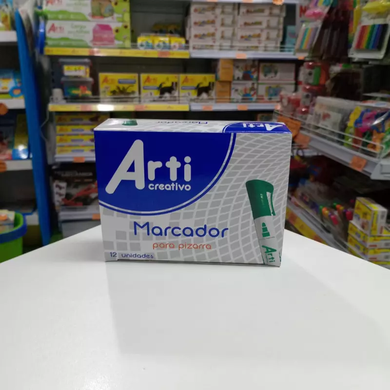 Plumón Verde para Pizarra
