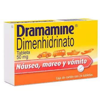 DRAMAMINE 50 MG 24 TABLETAS