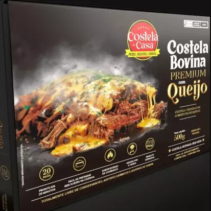 COSTELA DESFIADA COM QUEIJO SUPER PR