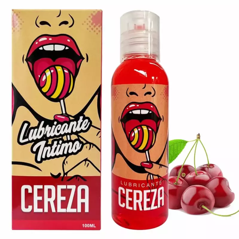 LUBRICANTE COMESTIBLE - CEREZA 100ML