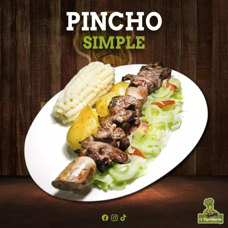 PINCHO SIMPLE(embutido de res)