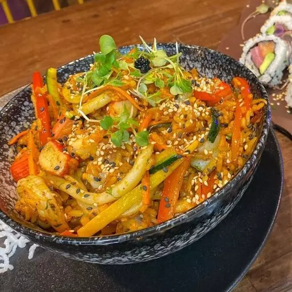 Chaufa Tapado de Mariscos