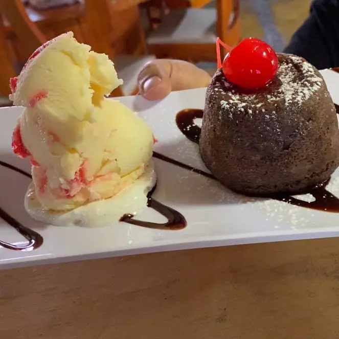 VOLCÁN DE CHOCOLATE