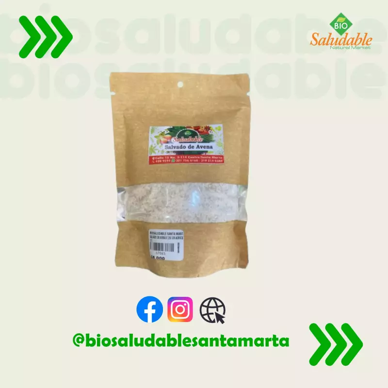 Salvado de avena