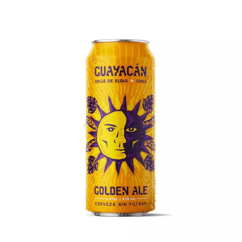Cerveza Guayacan Golden Ale Lata 4.9