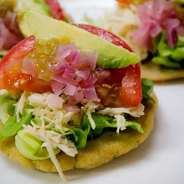 Salbute de carne  Enchilada
