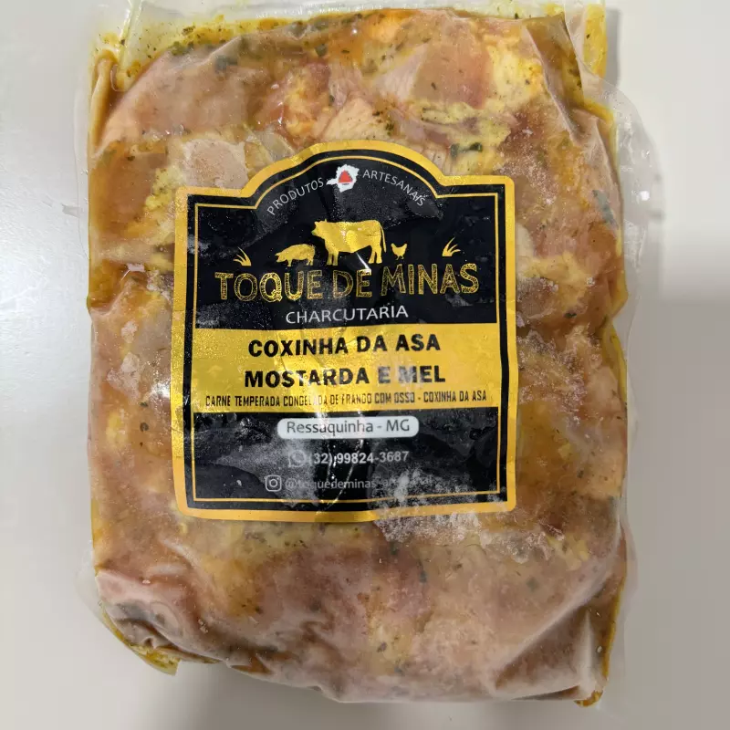 Coxinha da Asa Mostarda e Mel