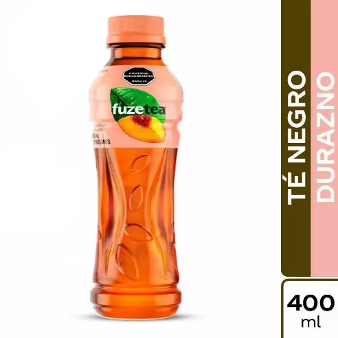 Fuze Negro Durazno 400 ml