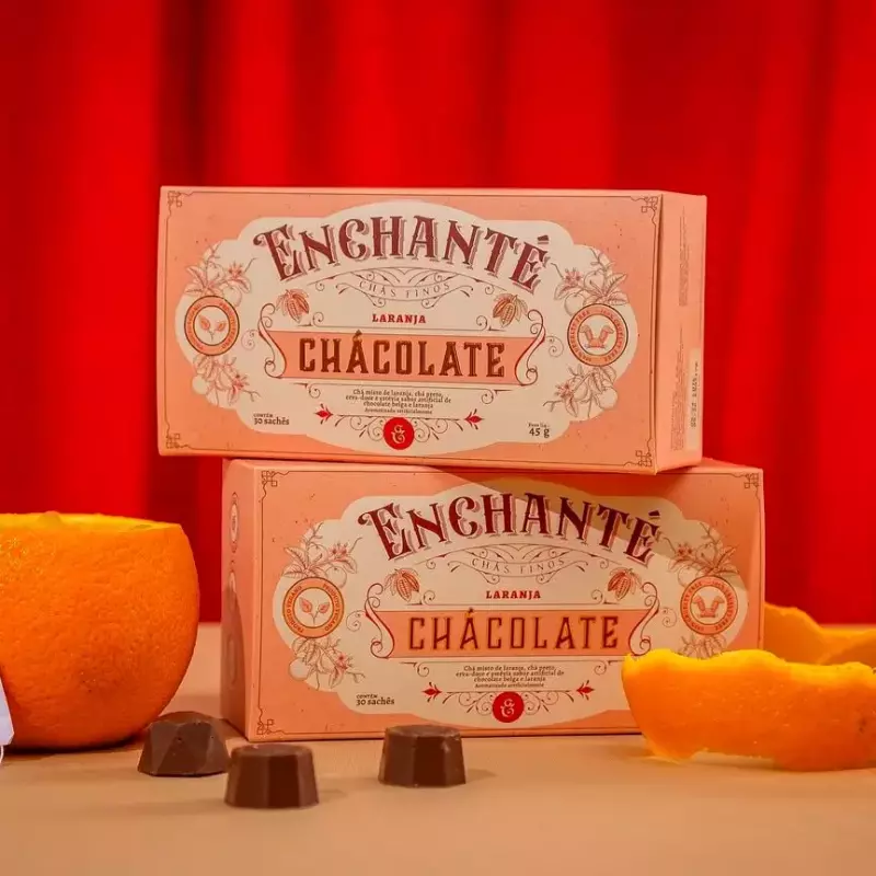 Chácolate Enchanté laranja