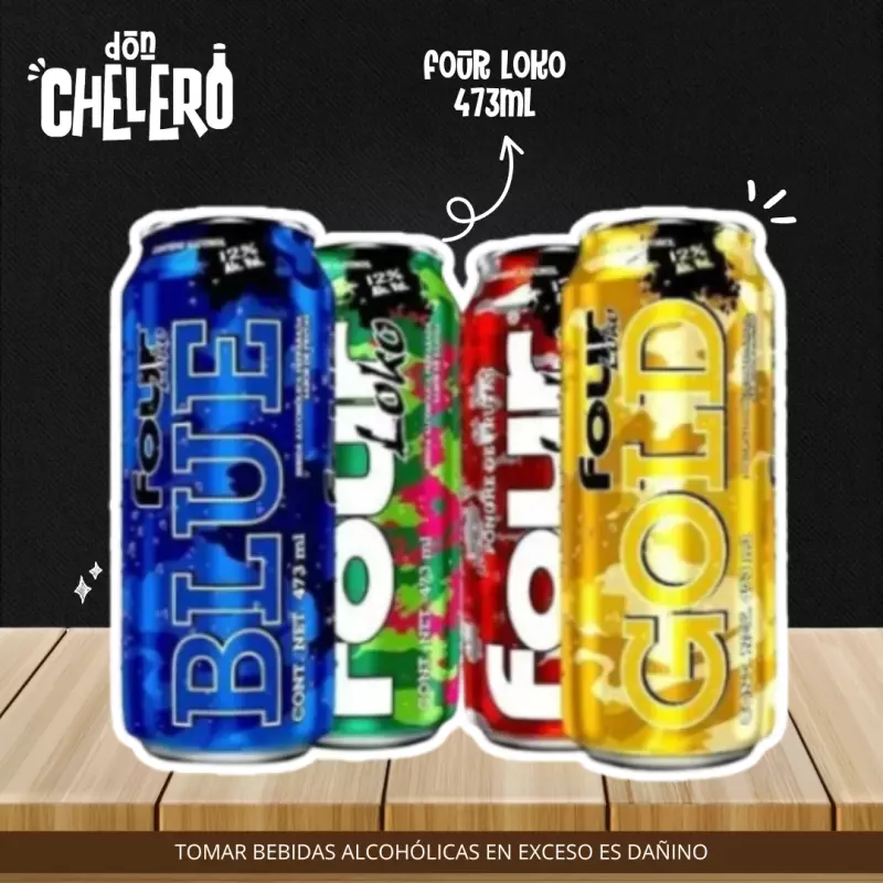 FOUR LOKO X 473 ML. (1 LATA)