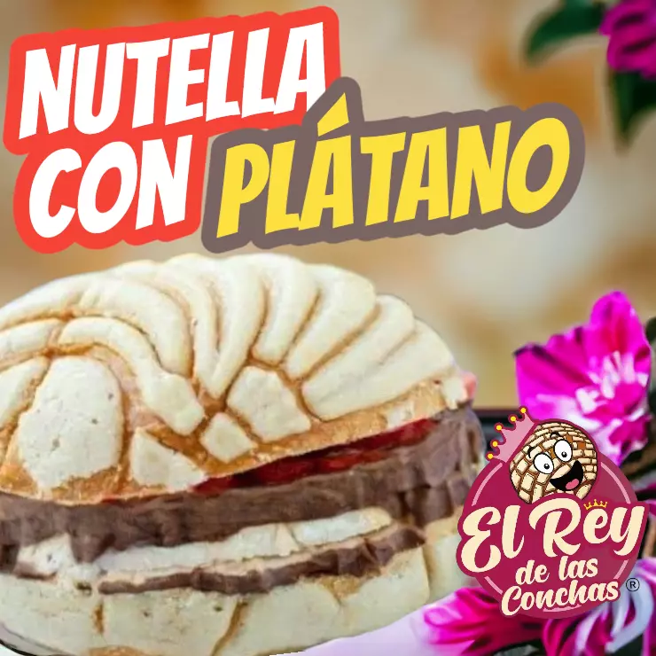 Concha Nutela Platano 🍌