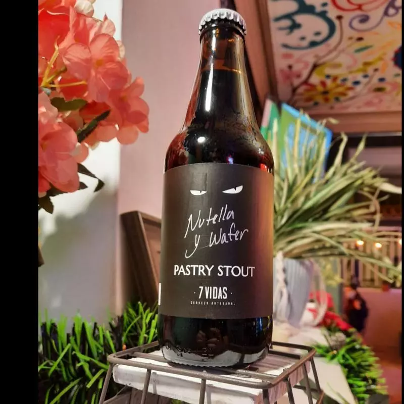 NUTELLA Y WAFER PASTRY STOUT - 7 Vidas