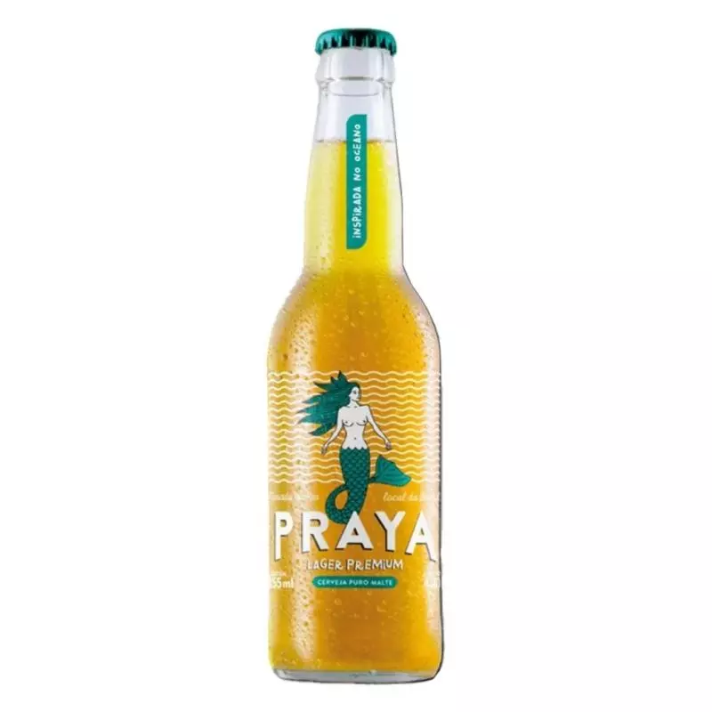 Praya Lager Premium Long Neck 355ml