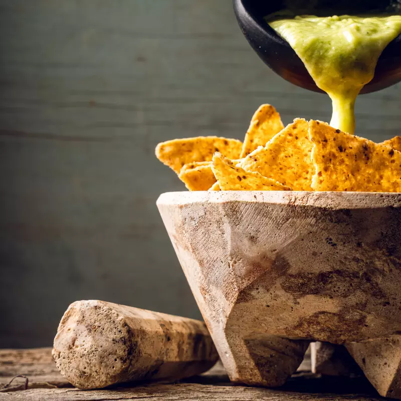 Nachos con Guacamole