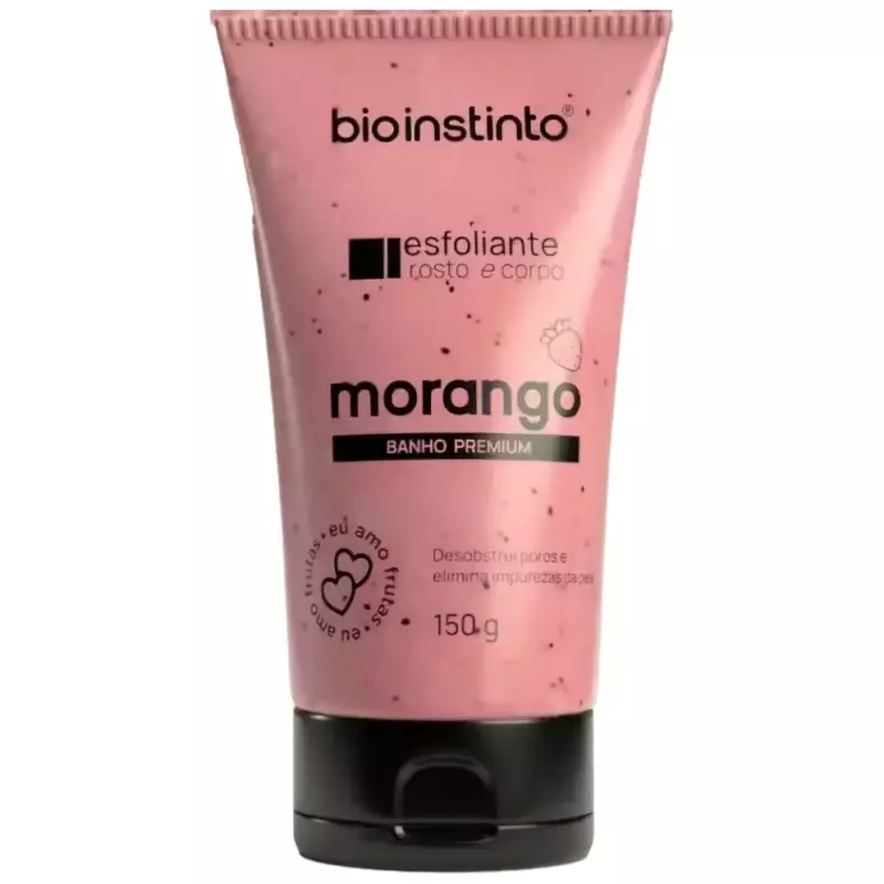 ESFOLIANTE MORANGO 150g bio instinto