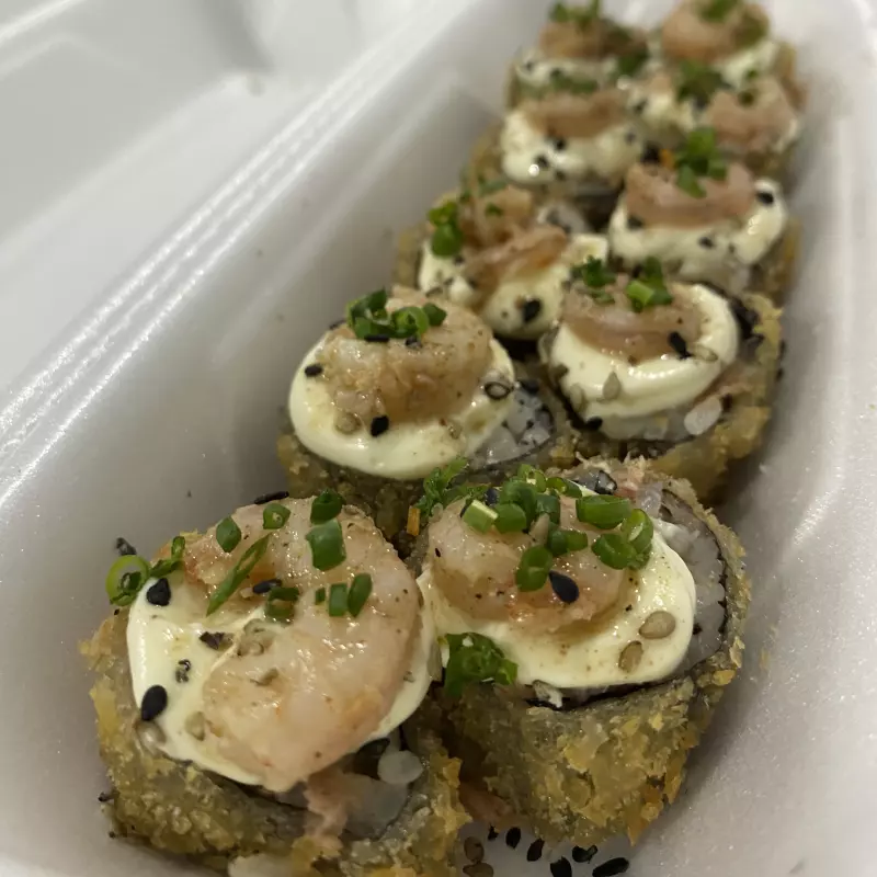 Hot camarão ( 10 peças )