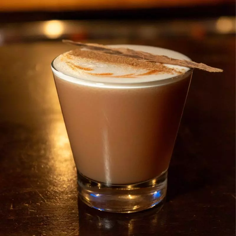 Pisco Sour de Canela