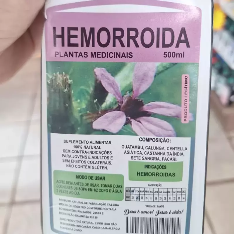 Chá Hemorróida 500ml
