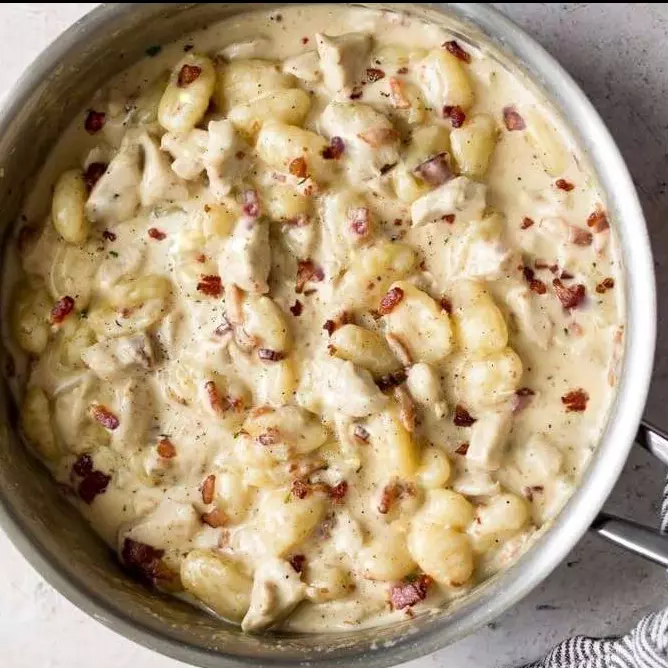 Gnocchi in salsa di Fonduta