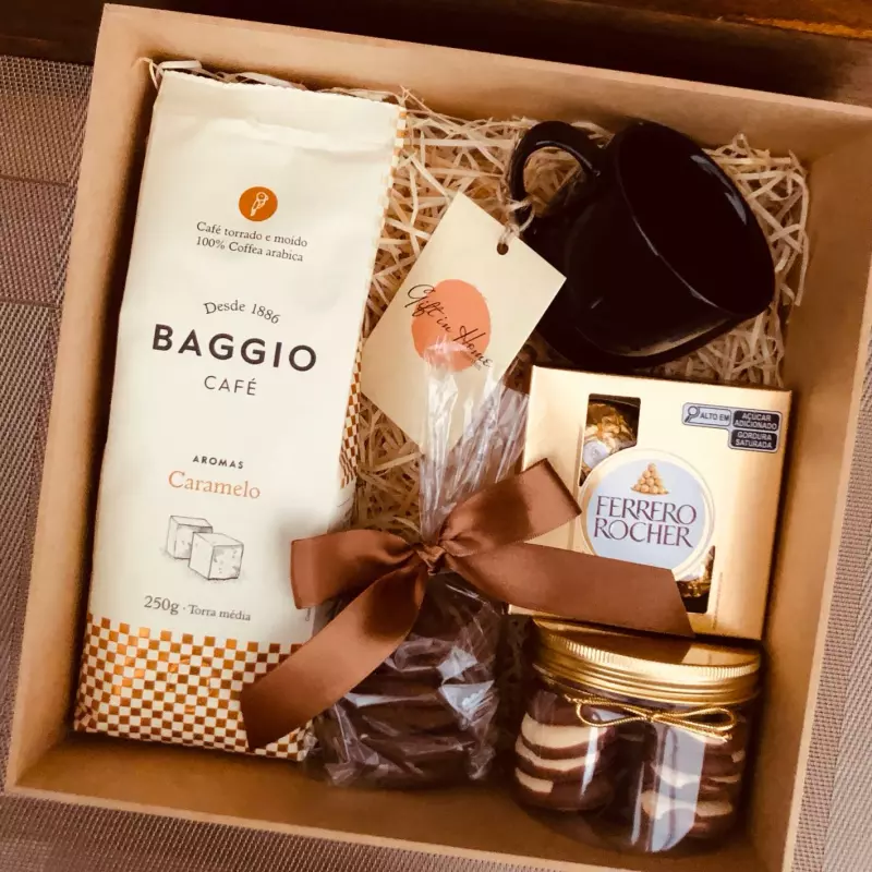 CESTA DE CAFÉ CARAMEL COFFEE