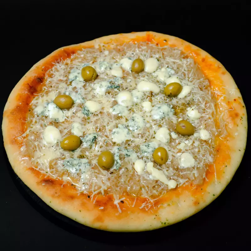 FUGAZZETA CON QUESO AZUL🍕