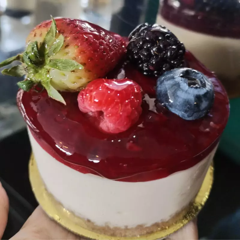 Cheesecake frutos rojos
