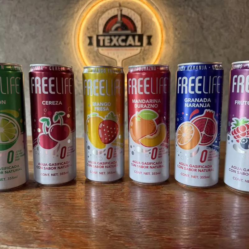FREELIFE. Agua Gasificada
