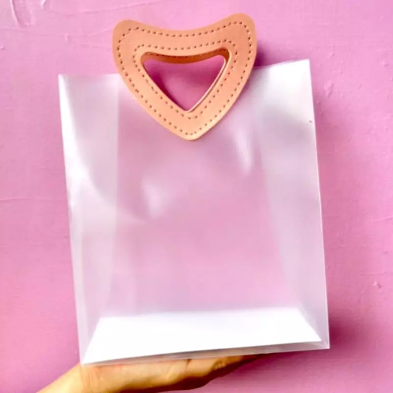 Bolsa opaca corazon pequeña