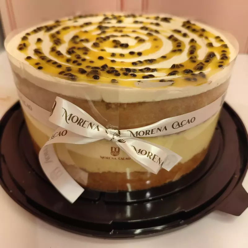 TORTA MOUSSE MARACUYÁ-BAJO PEDIDO