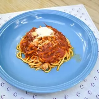 Pasta la boloñesa