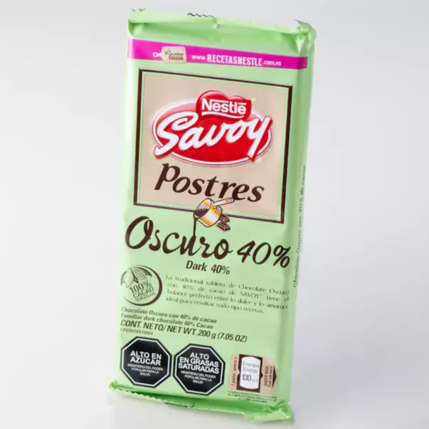 Chocolates Savoy Postres