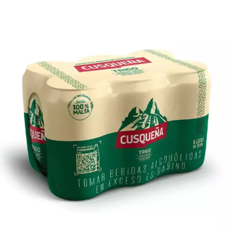 Cuzqueña Trigo Lata 355ML (Six Pack)