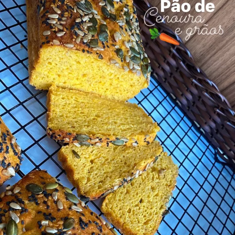 Cenoura c/ grãos congelado/fatiado