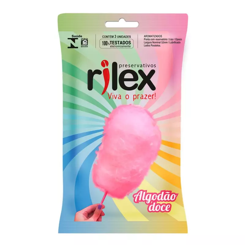 PRESERVATIVO ALGODÃO DOCÊ