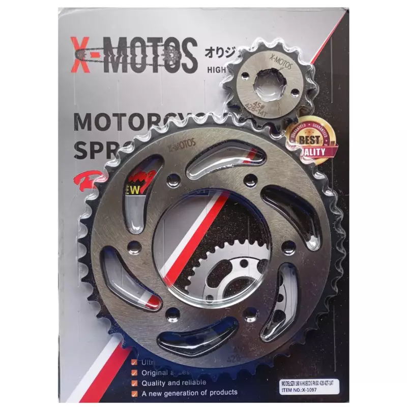 SET SPROCKET SZR 42T 16T 6H XMAX