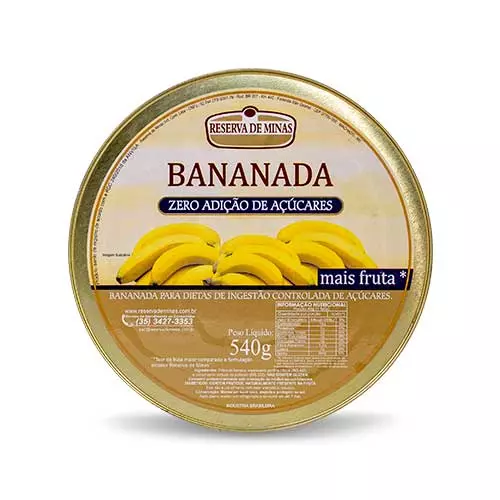 Bananada Reserva de Minas 600g