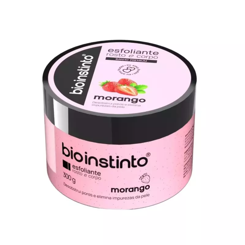 Esfoliante Morango Bio Instinto 300g