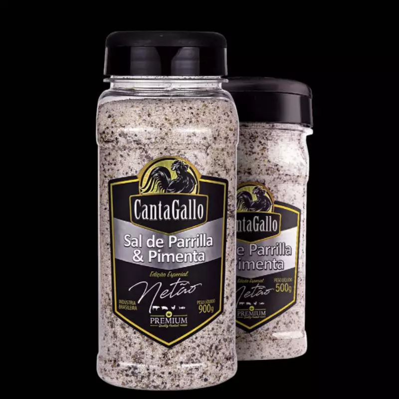 SAL DE PARRILLA E PIMENTA NETÃO