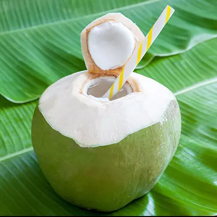 Água de côco gelada