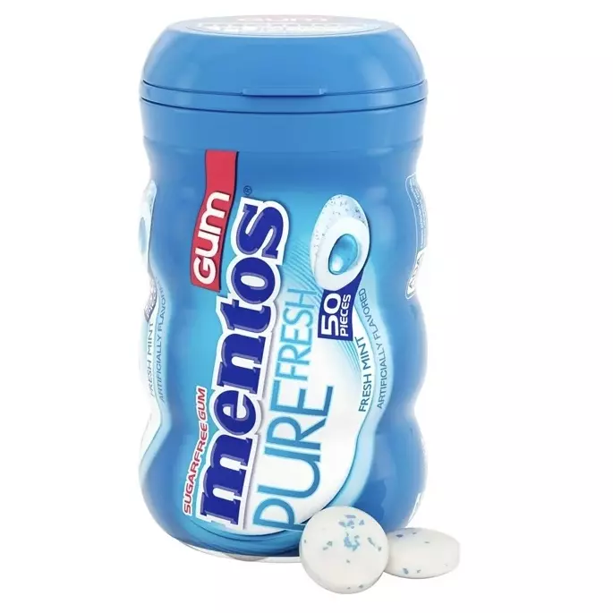 Mentos gum fresh mint 50/un