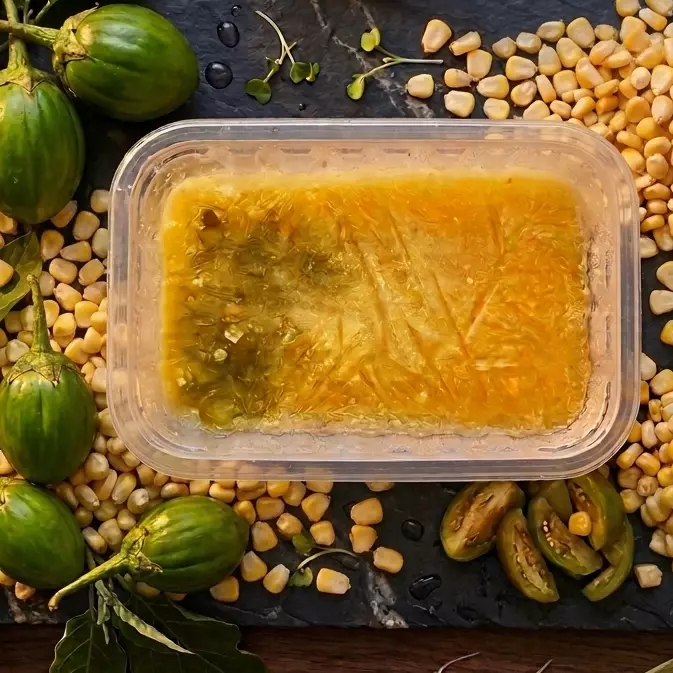 Creminho de Milho com frango