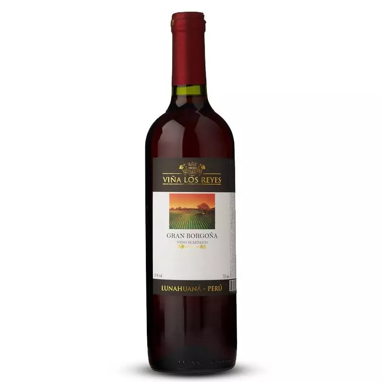 VINO LOS REYES BORGOÑA SEMISECO 750M
