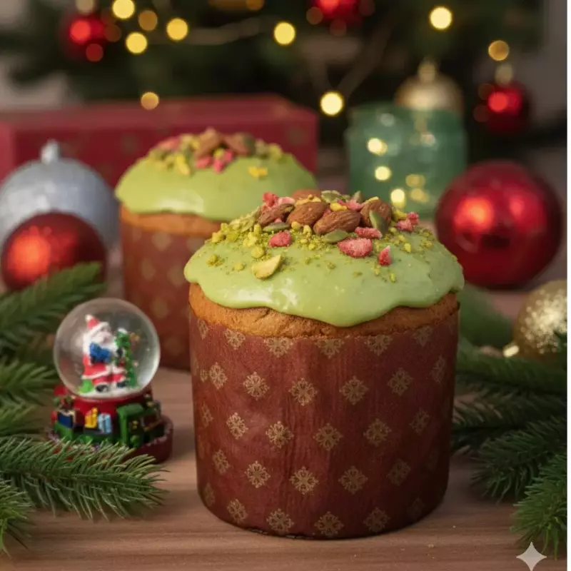 Paneton de Pistachos Keto