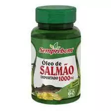 Oleo de Salmão Importado 60 cápsulas - 1000mg