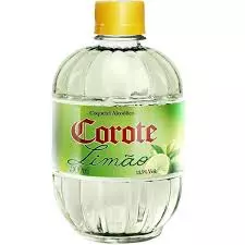 Cachaça Corote Adoçada 500 ml limão