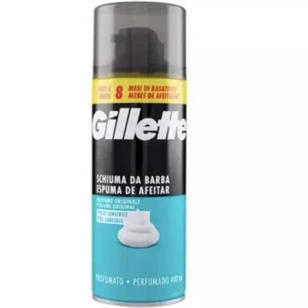 Espuma de afeitar Gillette piel sens