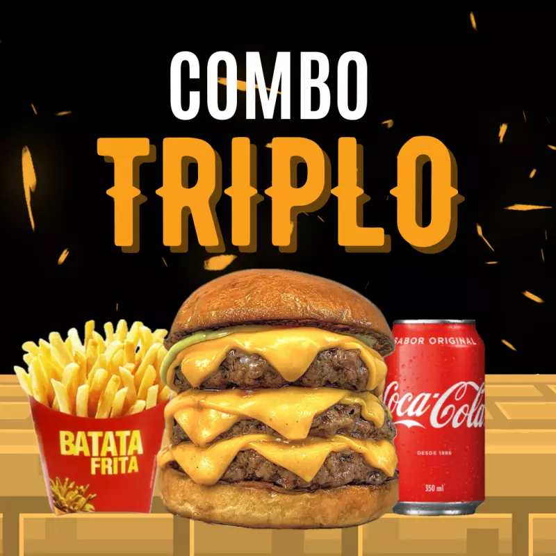 Combo triplo individual 👤