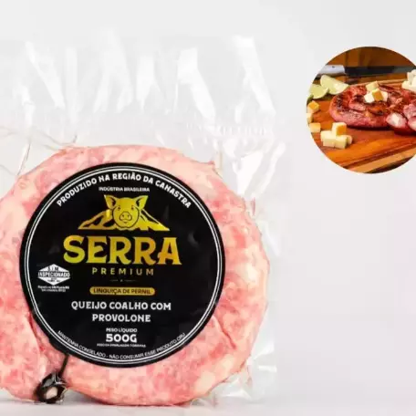 LINGUIÇA DE QUEIJO COALHO PROVOLONE