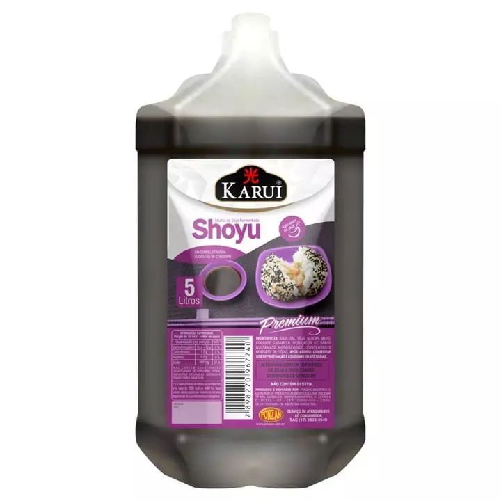 Molho Shoyu Karui Premium 5 L